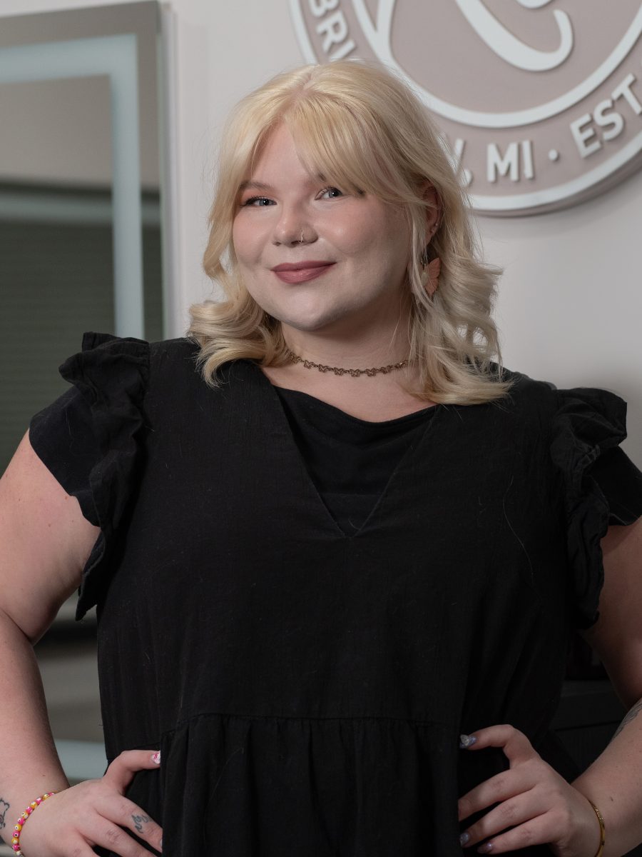 Allie McGinty at K Bella Hair Studio and Spa