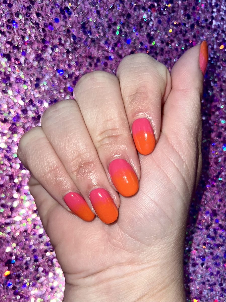 Professional gel nail application by Tara Dye at K Bella Hair Studio & Spa in Brighton, MI