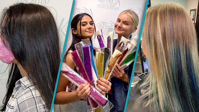 Hair Tinsel For The Holidays At K Bella