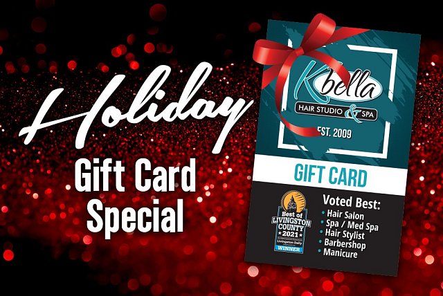 K Bella Gift Cards Make Great Gifts!