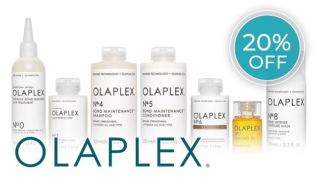 20 Percent Off All Olaplex Products At K Bella
