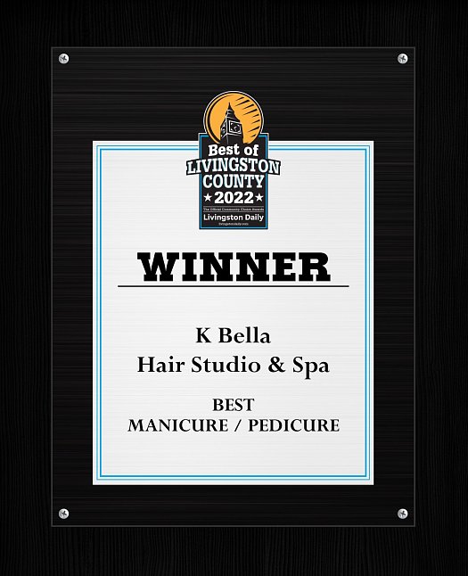 Best Of Livingston County 2022 Winner - Best Manicure / Pedicure | K Bella - Brighton, MI
