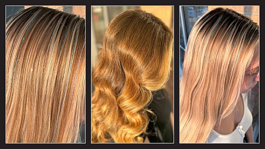 Hand-Tied Hair Tinsel at K Bella in Brighton | K Bella - Brighton, MI