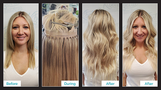 Hair Extensions & Rooty Hilight - By Kristan Sayers | K Bella - Brighton, MI