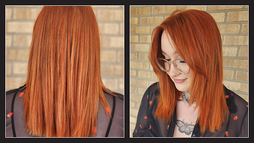 Allover Copper Hair Color - By Siobhan Rozinski | K Bella - Brighton, MI