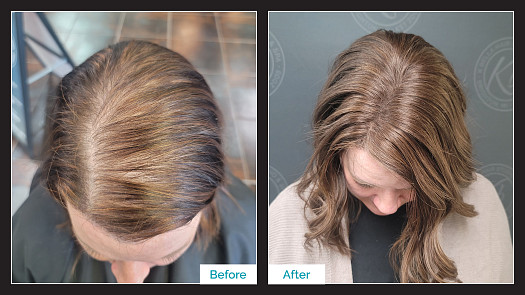 Before & After Topper - By Kristan Sayers | K Bella - Brighton, MI