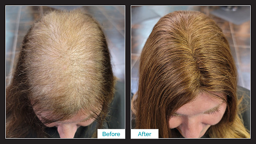 Topper Transformation - Before & After - By Kristan Sayers | K Bella - Brighton, MI