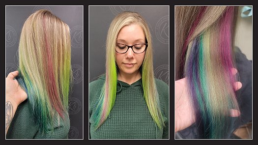 Rainbow Hair Color - By Kristan Sayers | K Bella - Brighton, MI