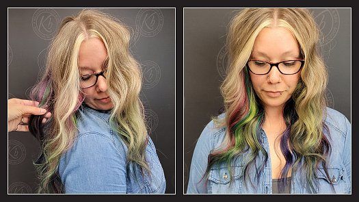 Rainbow Hair Colors - By Kristan Sayers | K Bella - Brighton, MI