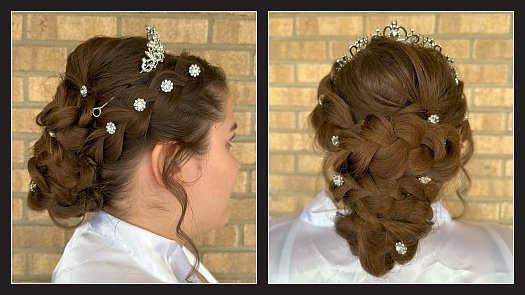Wedding Updo Style - By Allie Bowsher | K Bella - Brighton, MI