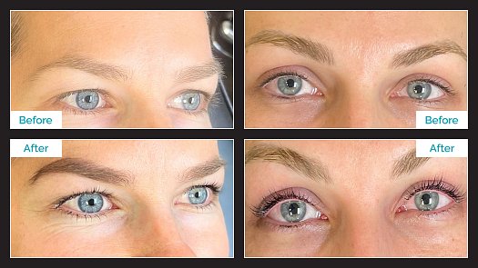 Lash Lift & Tint - Before & After - By Nada Toma | K Bella - Brighton, MI