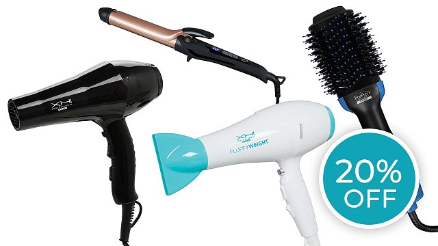 20% Off All Styling Tools & Brushes