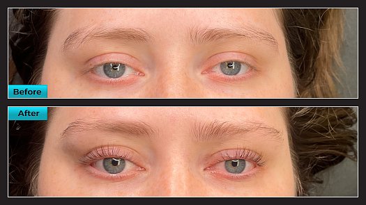 Lash Lift & Tint - Before & After - By Nada Toma | K Bella - Brighton, MI
