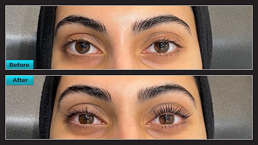Lash Lift & Tint - Before & After - By Nada Toma | K Bella - Brighton, MI