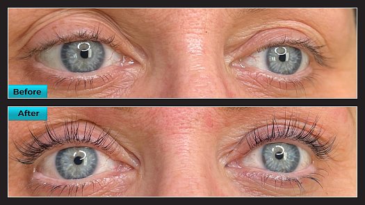 Lash Lift & Tint - Before & After - By Nada Toma | K Bella - Brighton, MI