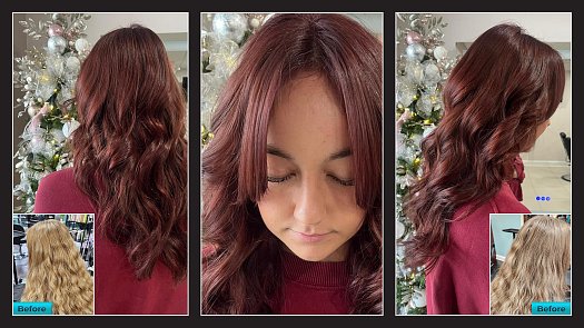 Client Winter Transformation - By Katie Rowe | K Bella - Brighton, MI