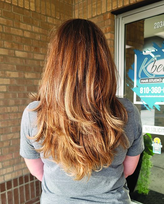 Round Brush Blowout - By Kristan Sayers | K Bella - Brighton, MI